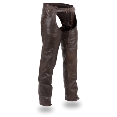 Motorbike Leather Chaps