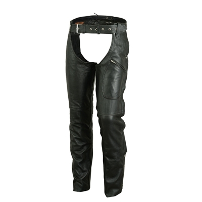 Motorbike Leather Chaps